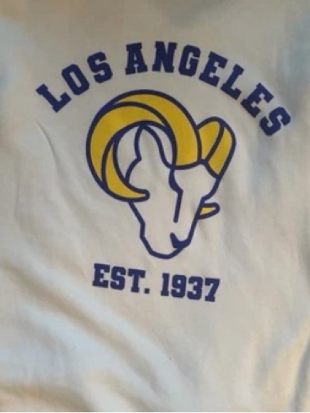 Wear by Erin Andrews Los Angeles Rams sweatshirt-XL